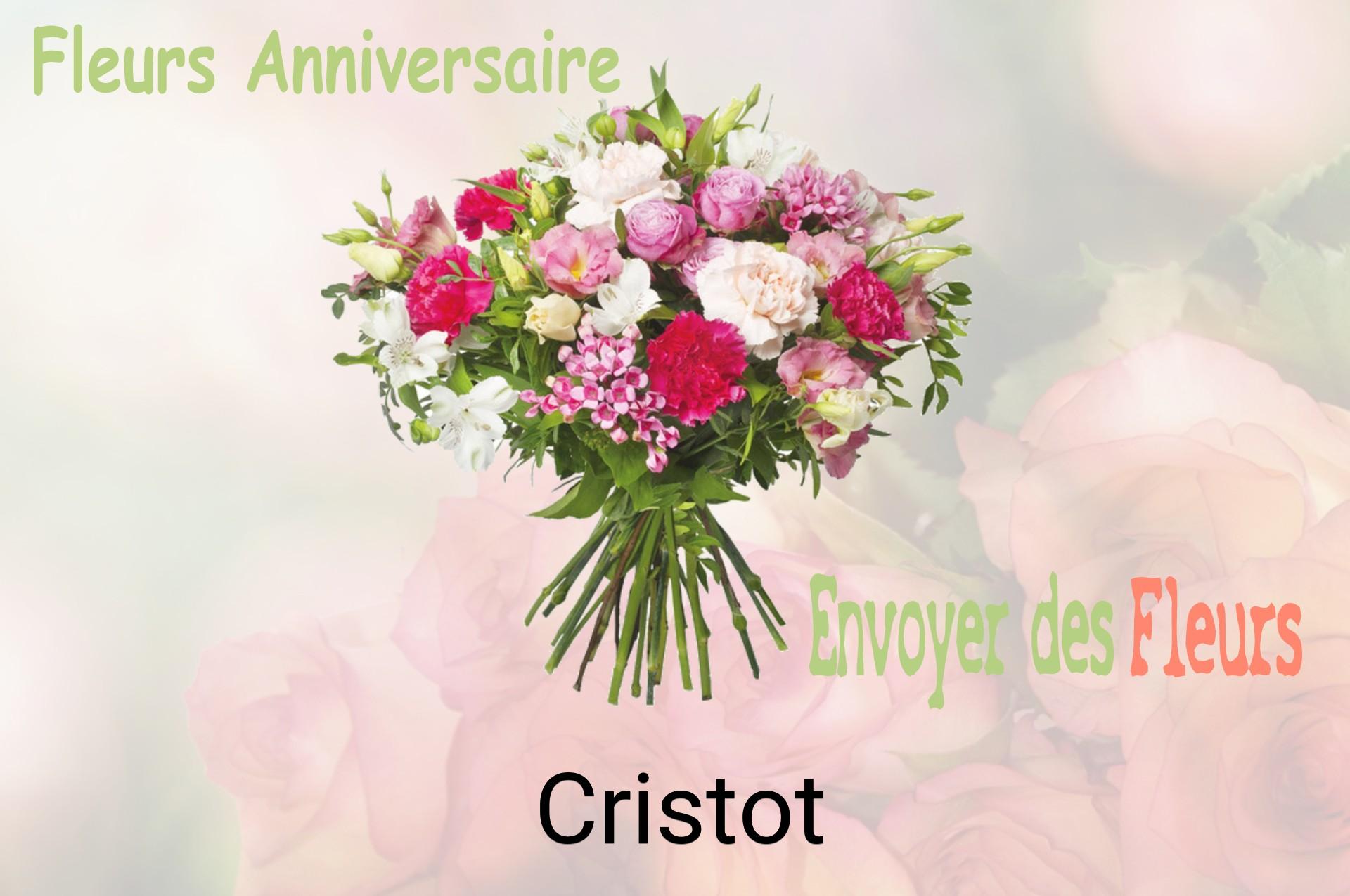 Bouquet de fleurs d’anniversaire livré à Cristot